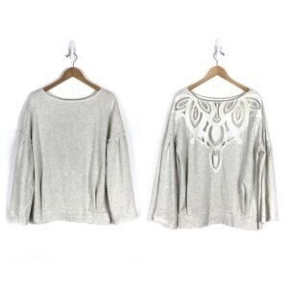 EUC Free People Lofty Alpaca Pullover Sweater Size XS